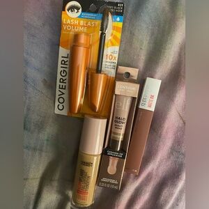 Four items of drugstore makeup